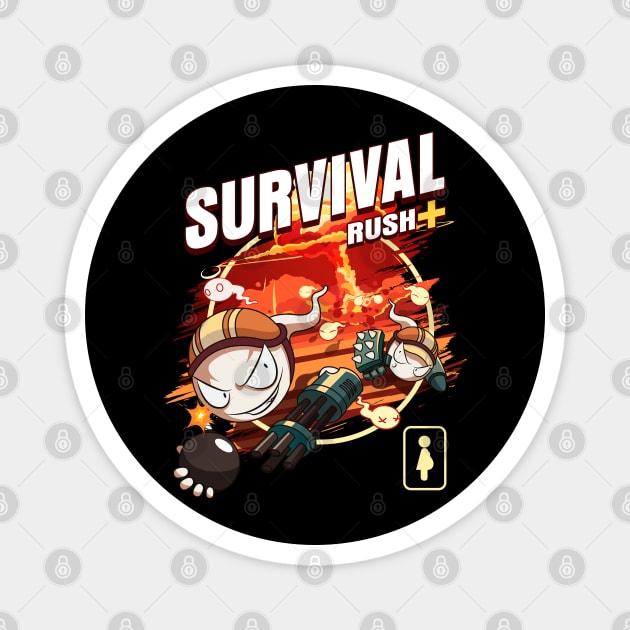 Survival Rush Magnet by Son Dela Cruz